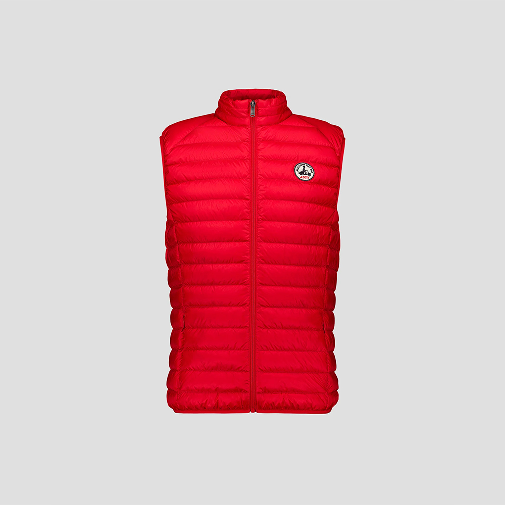 【JOTT】TOM經典款羽絨背心(胭脂紅)