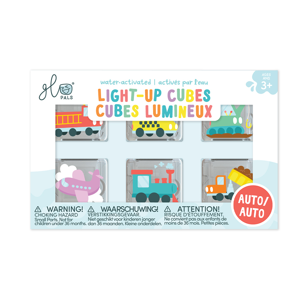 GLO PALS 炫光小冰塊(6顆裝)-AUTO交通工具