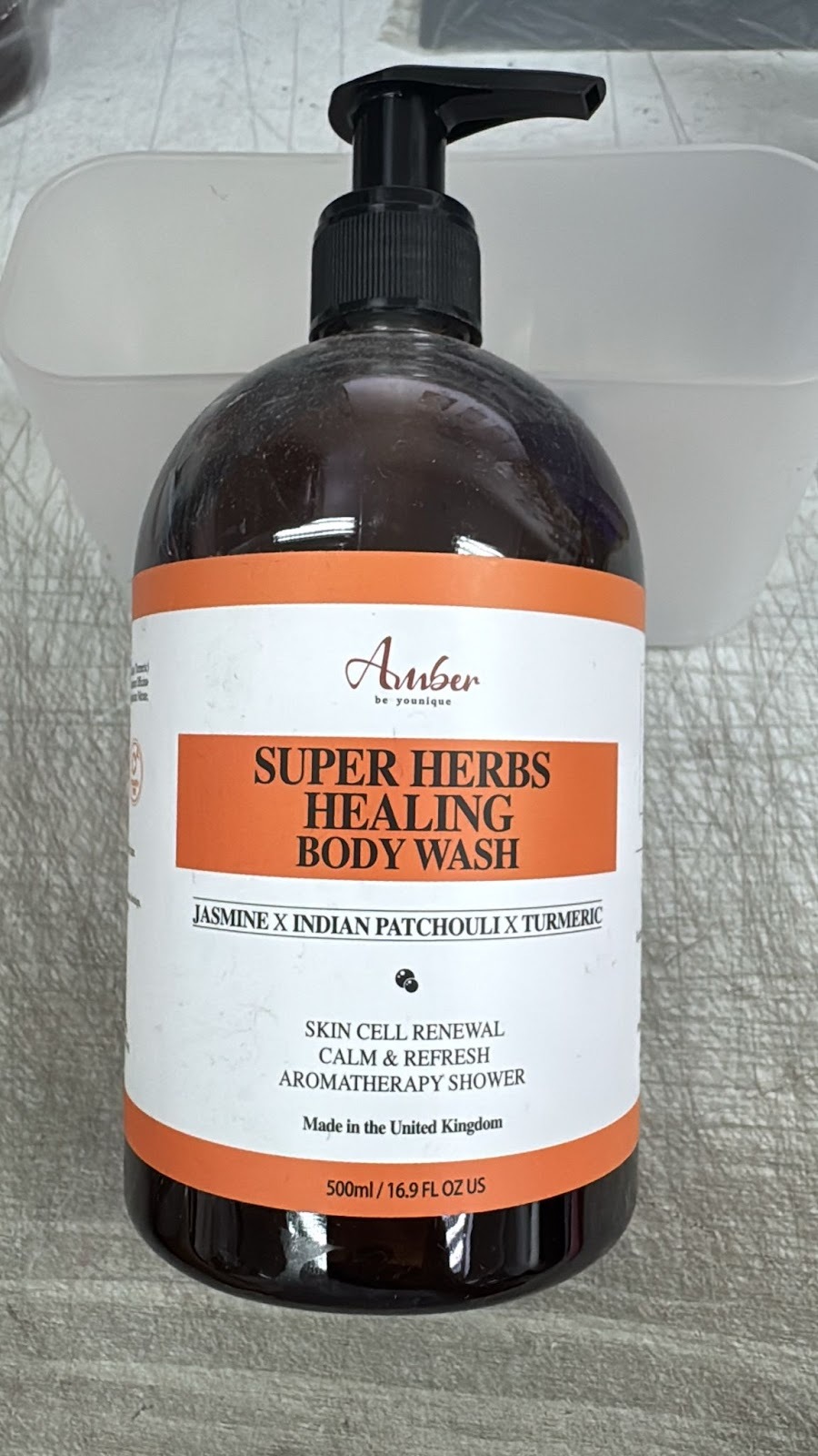 4G005 AMBER Super Herbs Healing Body Wash 500ml