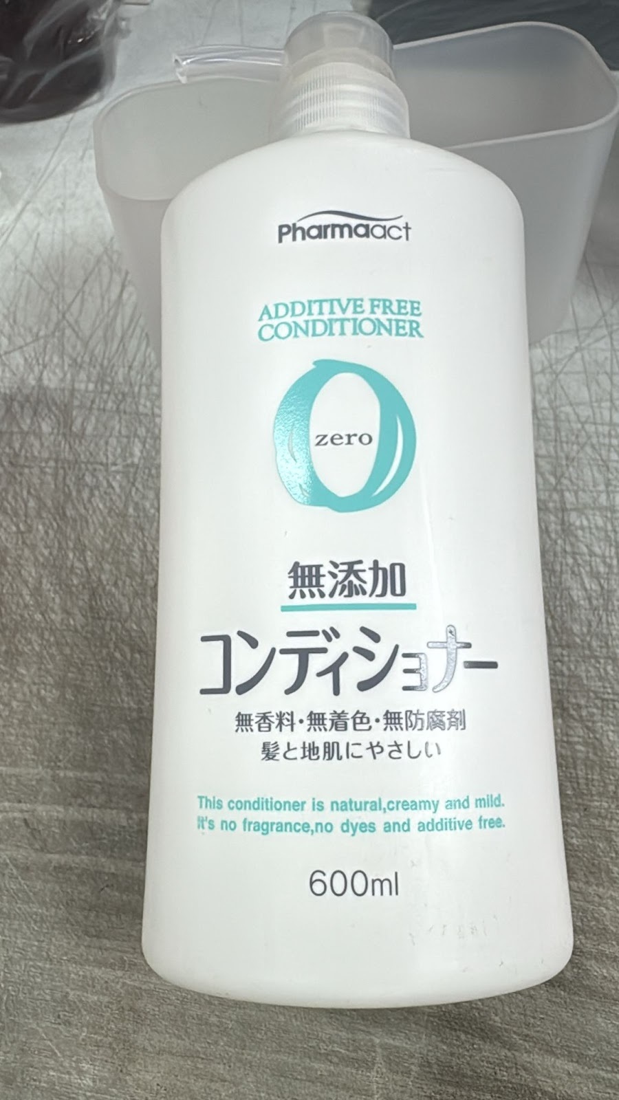 4G006 日本熊野油脂 Pharmaact Zero 無添加護髮素 600ml