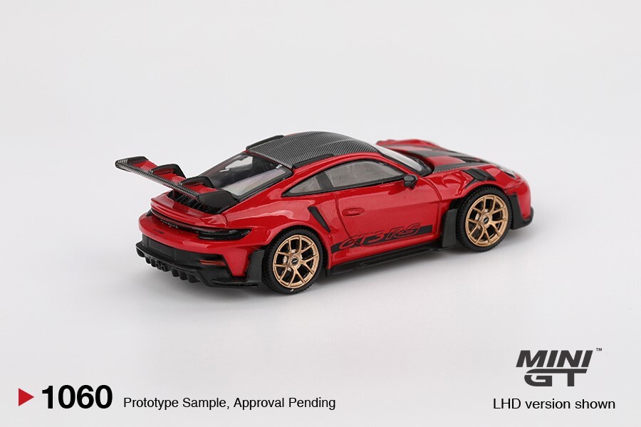 [預訂] Mini GT Porsche 911 (992) GT3 RS Weissach Package Guards Red