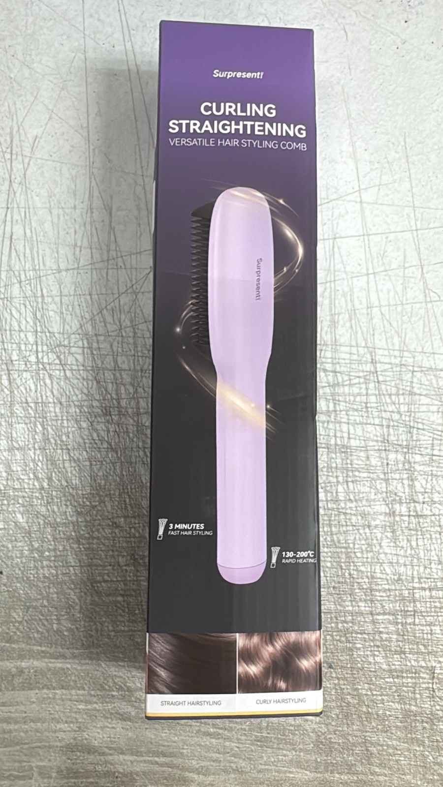 4G012 Surpresent 智控恆溫護髮直髮捲髮百變造型梳