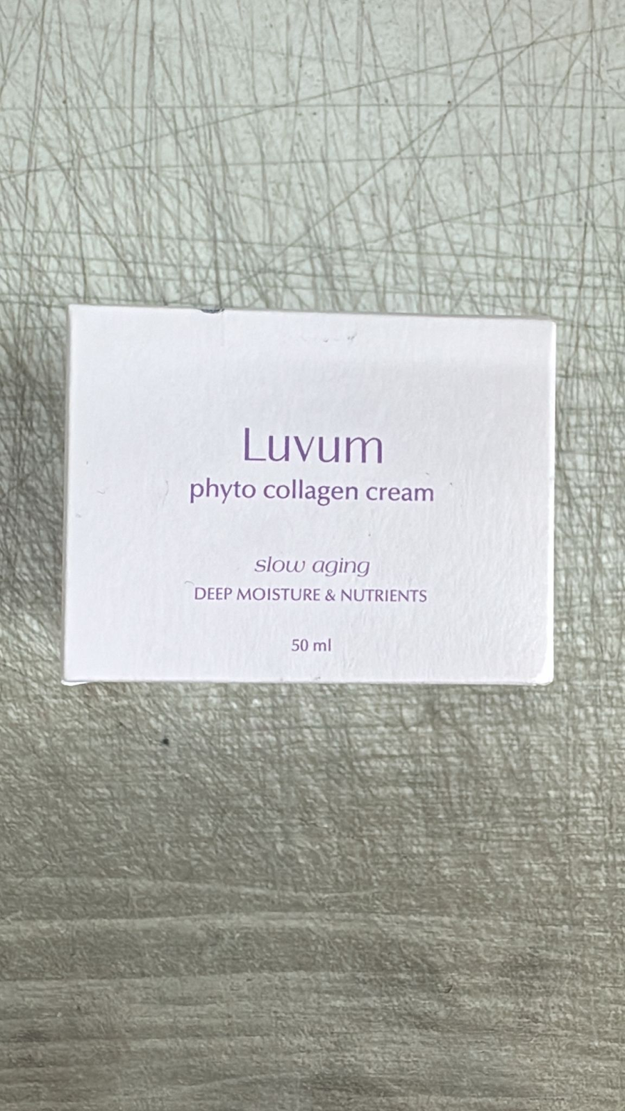 4G019 LUVUM 植萃細分子膠原抗老面霜 50ml Exp. 17/11/2027