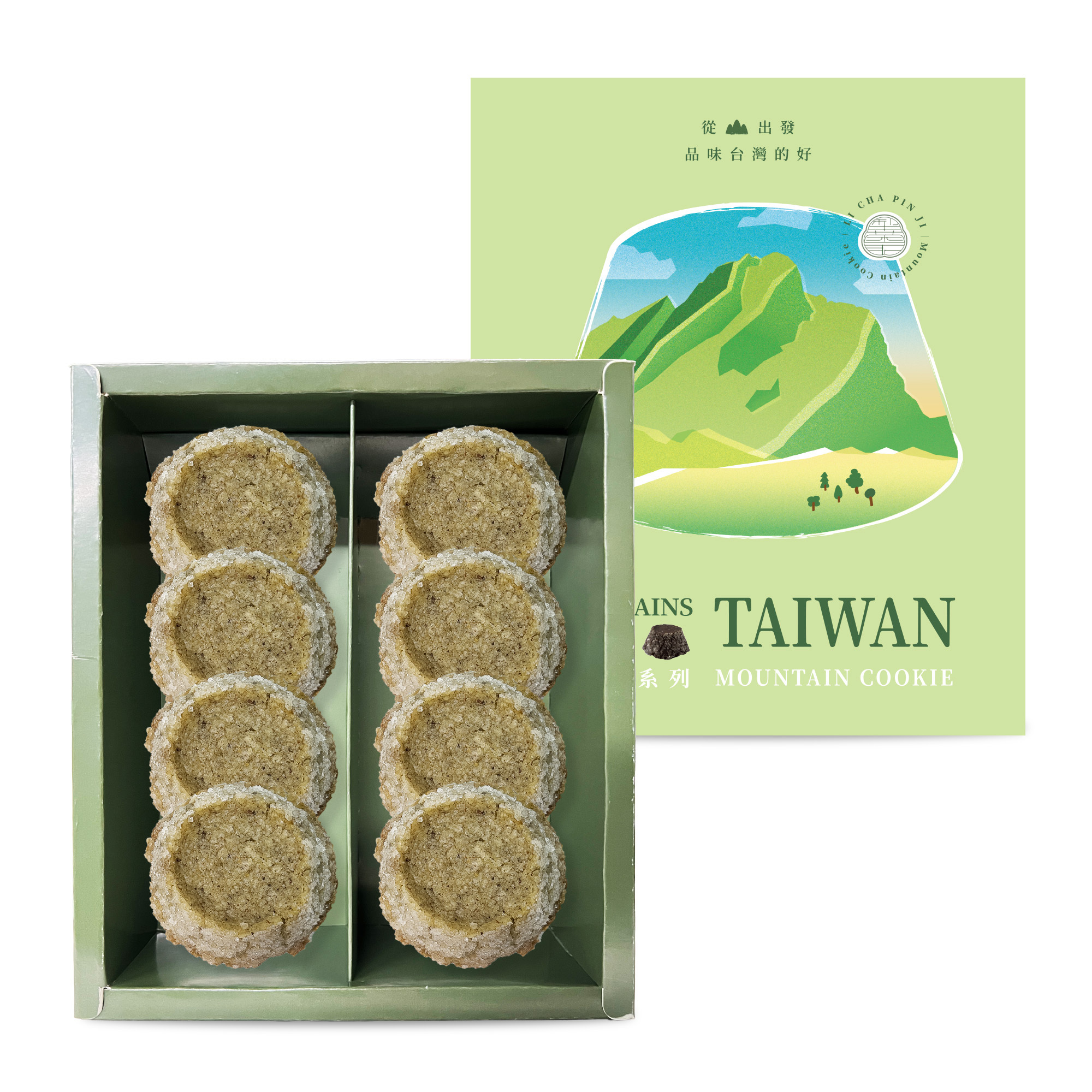 高山四季春山形燒8入禮盒