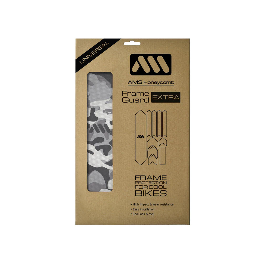 AMS Honeycomb Frame Guard CAMO (Extra for Trail, AM, Enduro, Freeride, and DH)