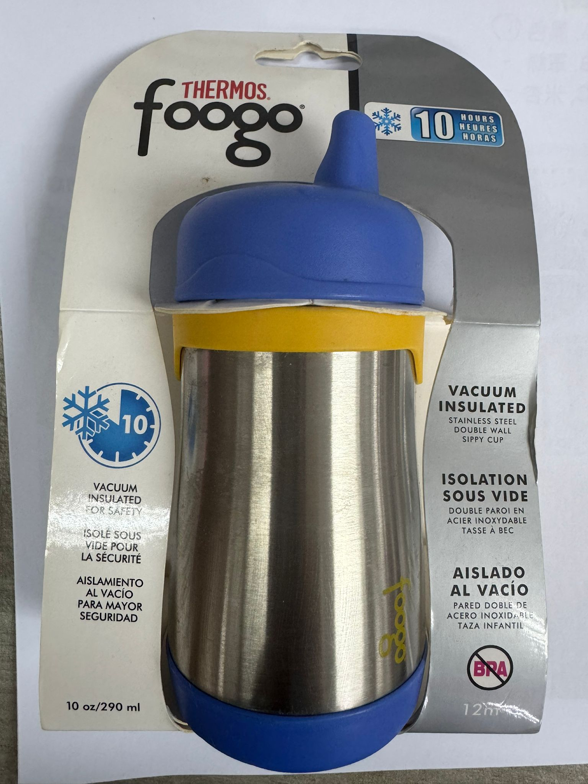 4G269 THERMOS 膳魔師 Foogo 系列 寶寶防漏學飲杯 10oz / 290ml *包裝有損壞*