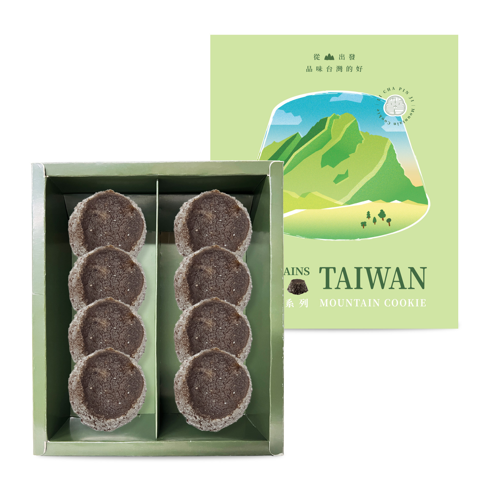 濃岩可可山形燒8入禮盒