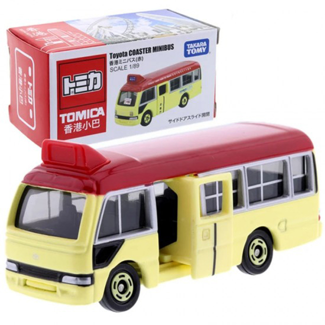 HKL-BUS Tomica-Hong Kong Mini Bus New (Red)
