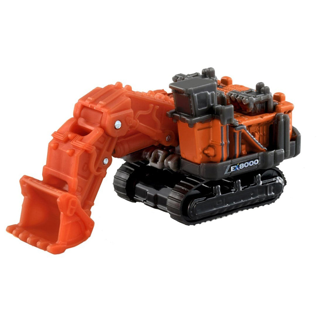 TOM-000 Tomica BX025 Hitachi Loading Shovel EX8000-6