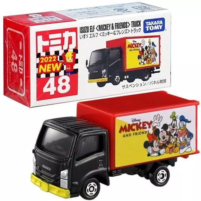TOM-000 Tomica BX048 Isuzu Elf Disney Truck