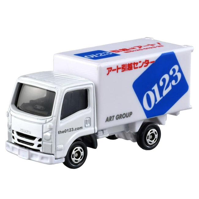 TOM-000 Tomica BX057 Isuzu Elf Art Moving Company