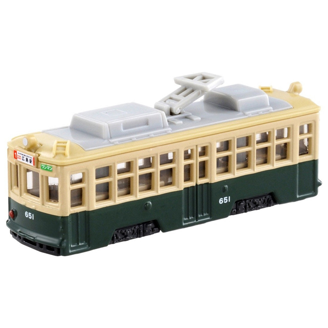 TOM-000 Tomica BX066 Hiroshima Electroic Railway Type 650