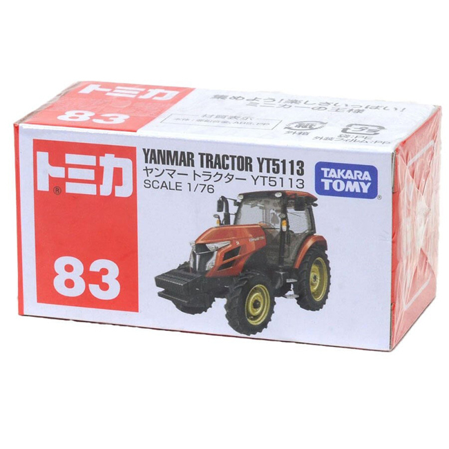 TOM-000 Tomica BX083 Yanmar Tractor YT5113