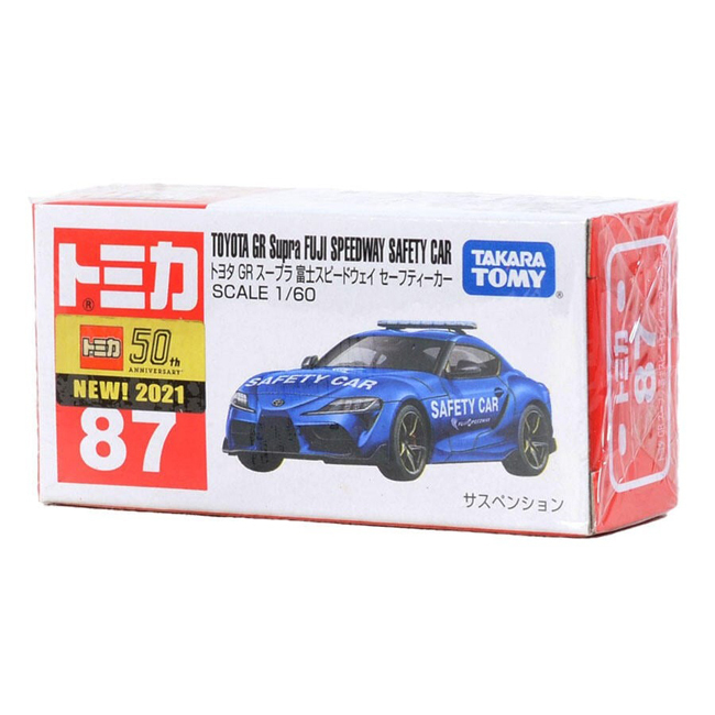 TOM-000 Tomica BX087 GR Supra Safety Car
