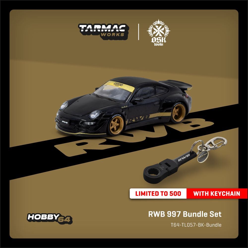[預訂] Tarmac Works OSK Tools x RWB x Tarmac Works Bundle Set