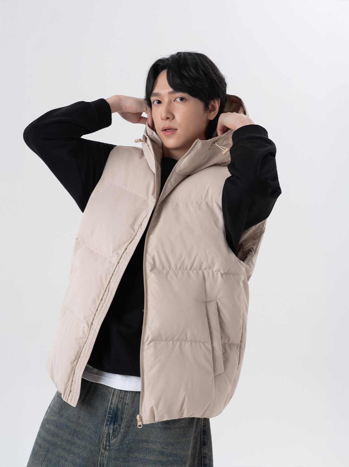 【期間限定】連帽麵包背心