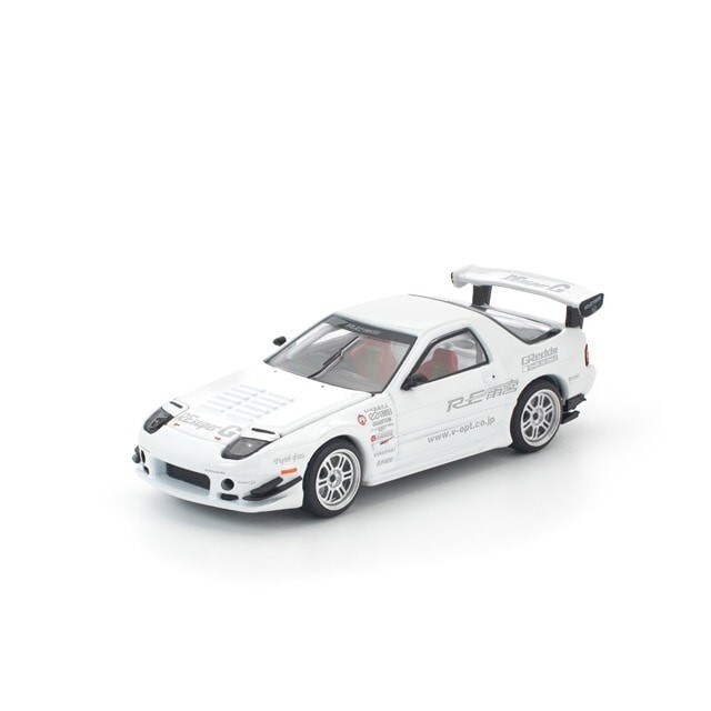 [預訂] POPRACE 1/64 MAZDA RX7 FC3S RE-AMEMIYA WHITE