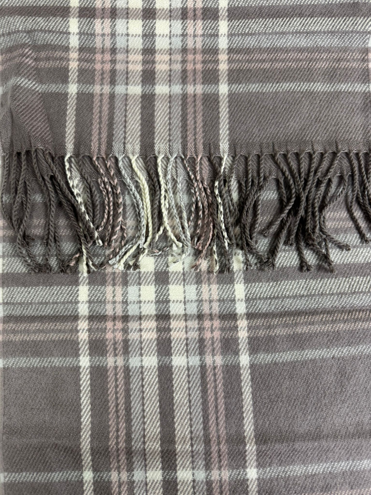 4G254 日本製經典格仔頸巾 30x175cm