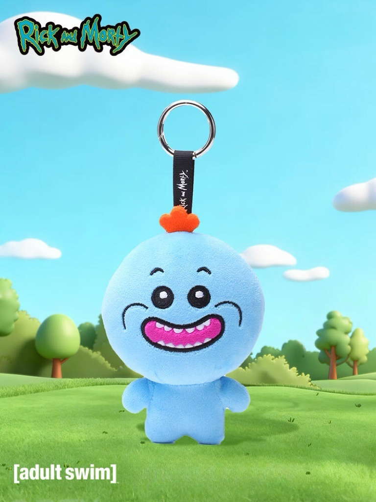 零碼現貨出清 Rick And Morty 瑞克與莫蒂 正版授權 毛絨吊飾 鑰匙圈 5款 (任買兩件7-11免運)/現貨