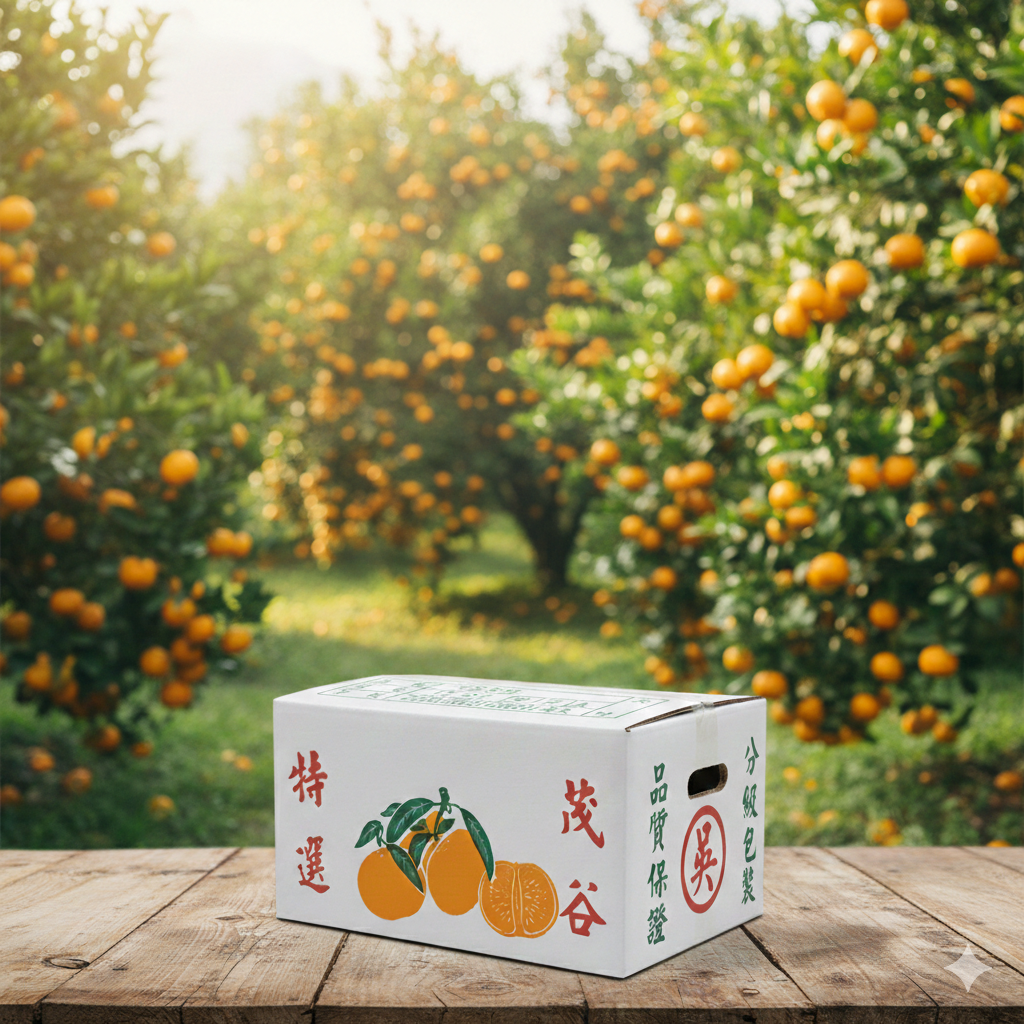 高雄分會│雲林茂谷柑箱裝 (約20斤)