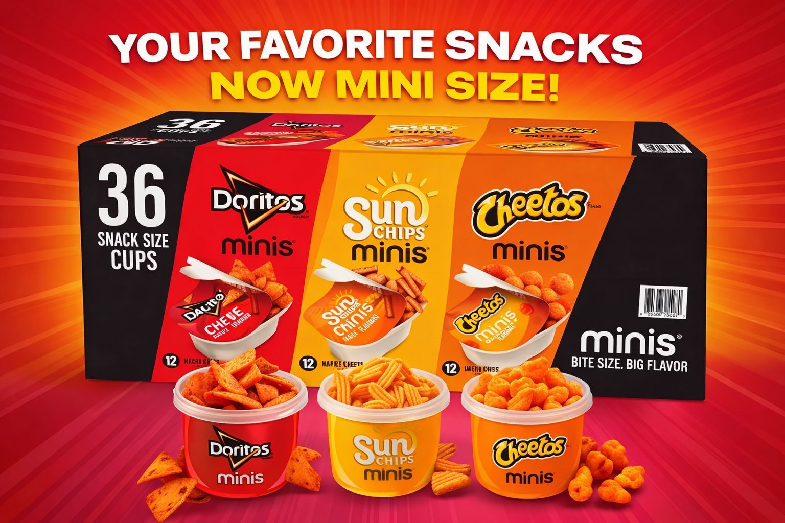 【現貨】Frito Lay H011453 迷你零食什錦裝 (36杯裝)