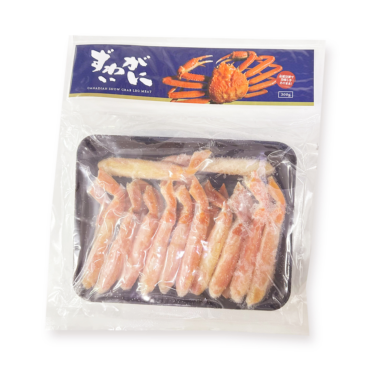 MARINA KING - 加拿大凍熟鱈蟹棒肉(約250-300g)｜蟹腳｜鮮味十足｜肉質鮮嫩 (急凍-18°C)