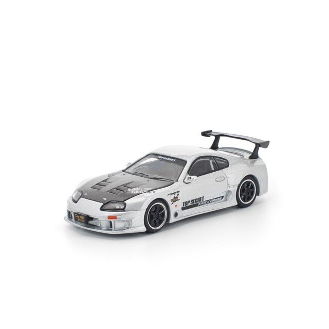 [預訂] POPRACE 1/64 TOP SECRET GT300 SUPRA SILVER