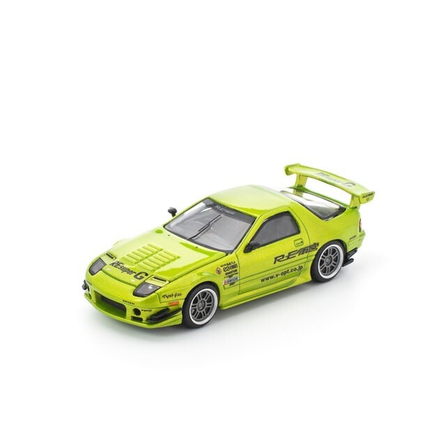 [預訂] POPRACE 1/64 MAZDA RX7 FC3S RE-AMEMIYA LUMINOUS GREEN