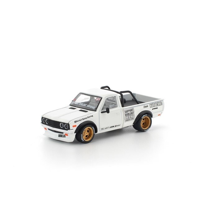 [預訂] POPRACE 1/64 PANDEM DATSUN 620 WHITE