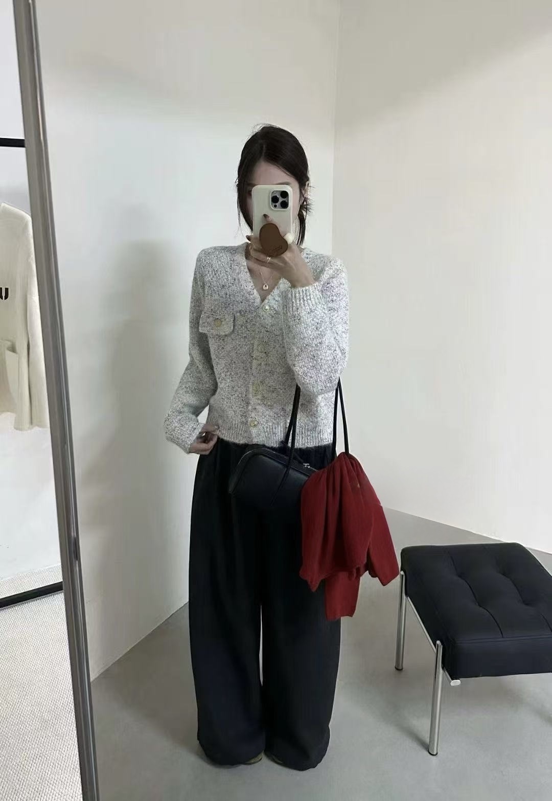 2658 小香風針織上衣