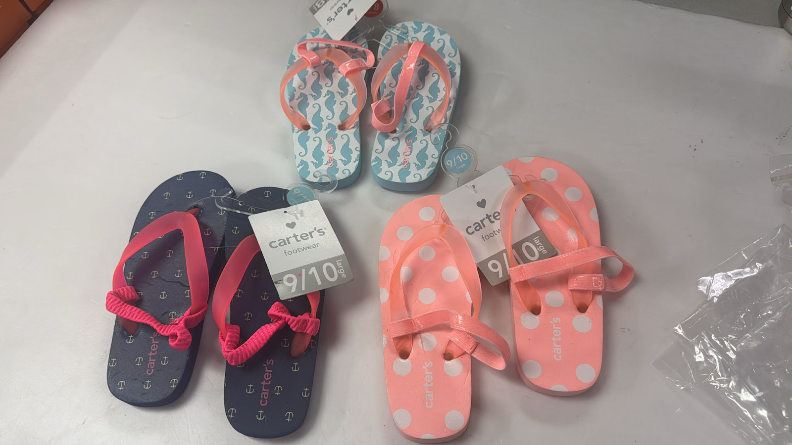 4G057 Carter's 童装拖鞋