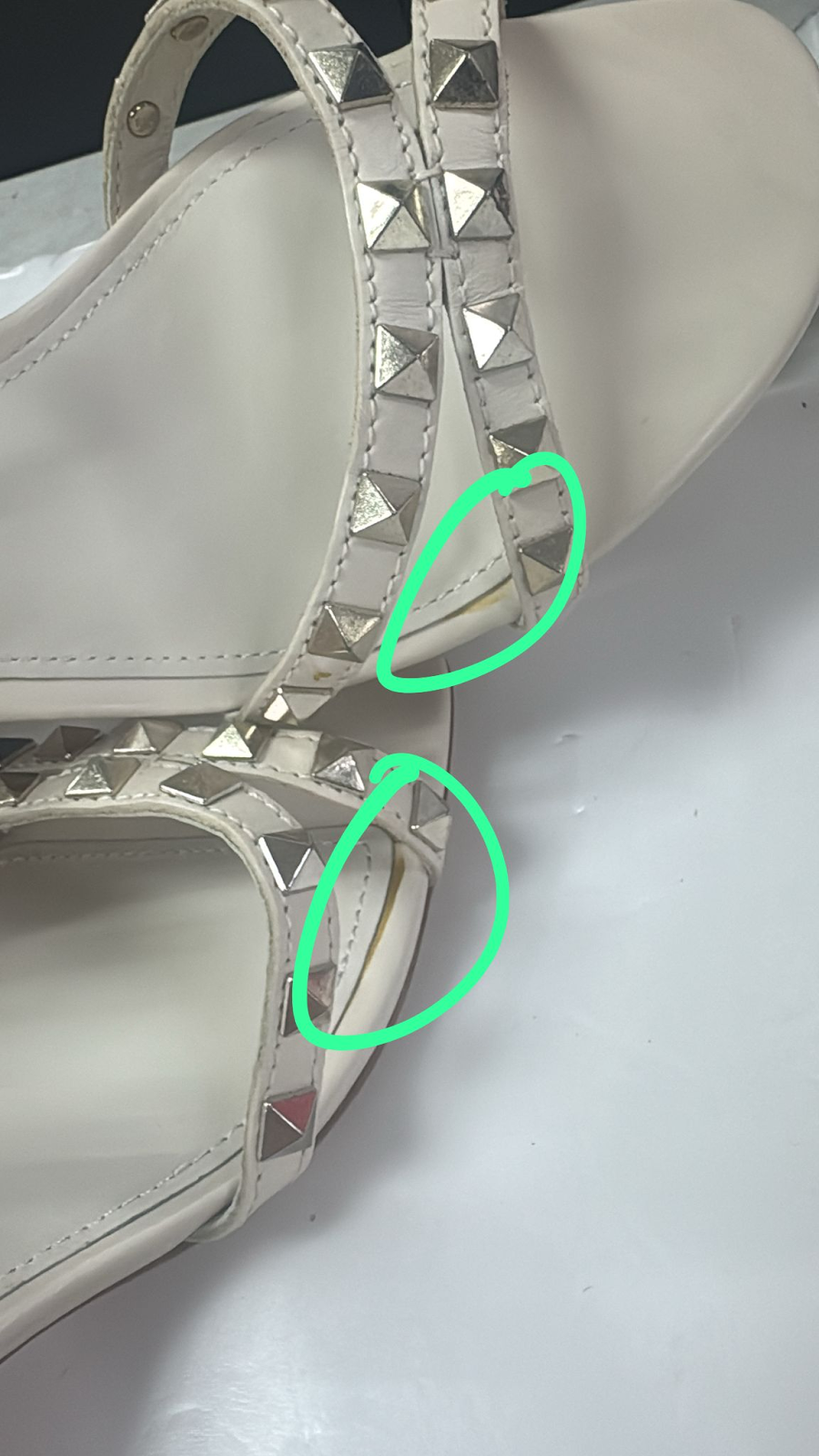 4G062 ASH Women's heeled sandals BLANCO size 37