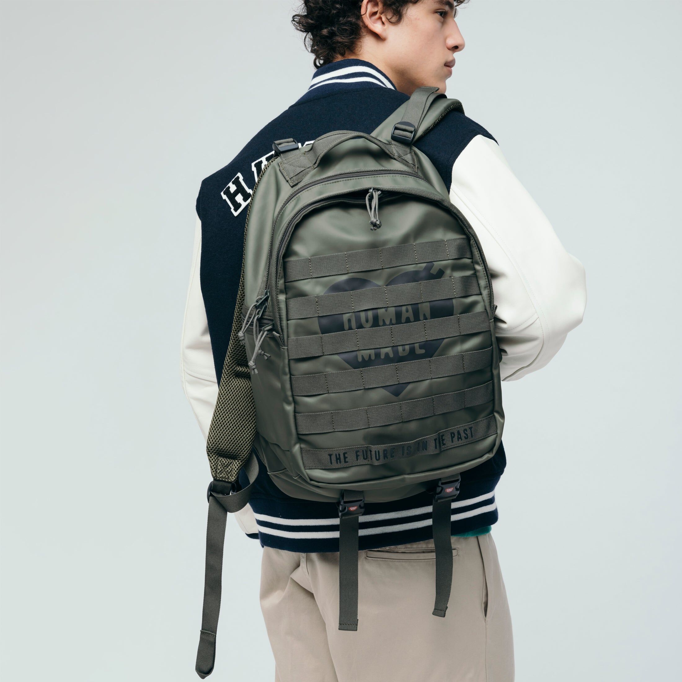 現貨┃HUMAN MADE MILITARY BACKPACK 愛心 軍風 後背包