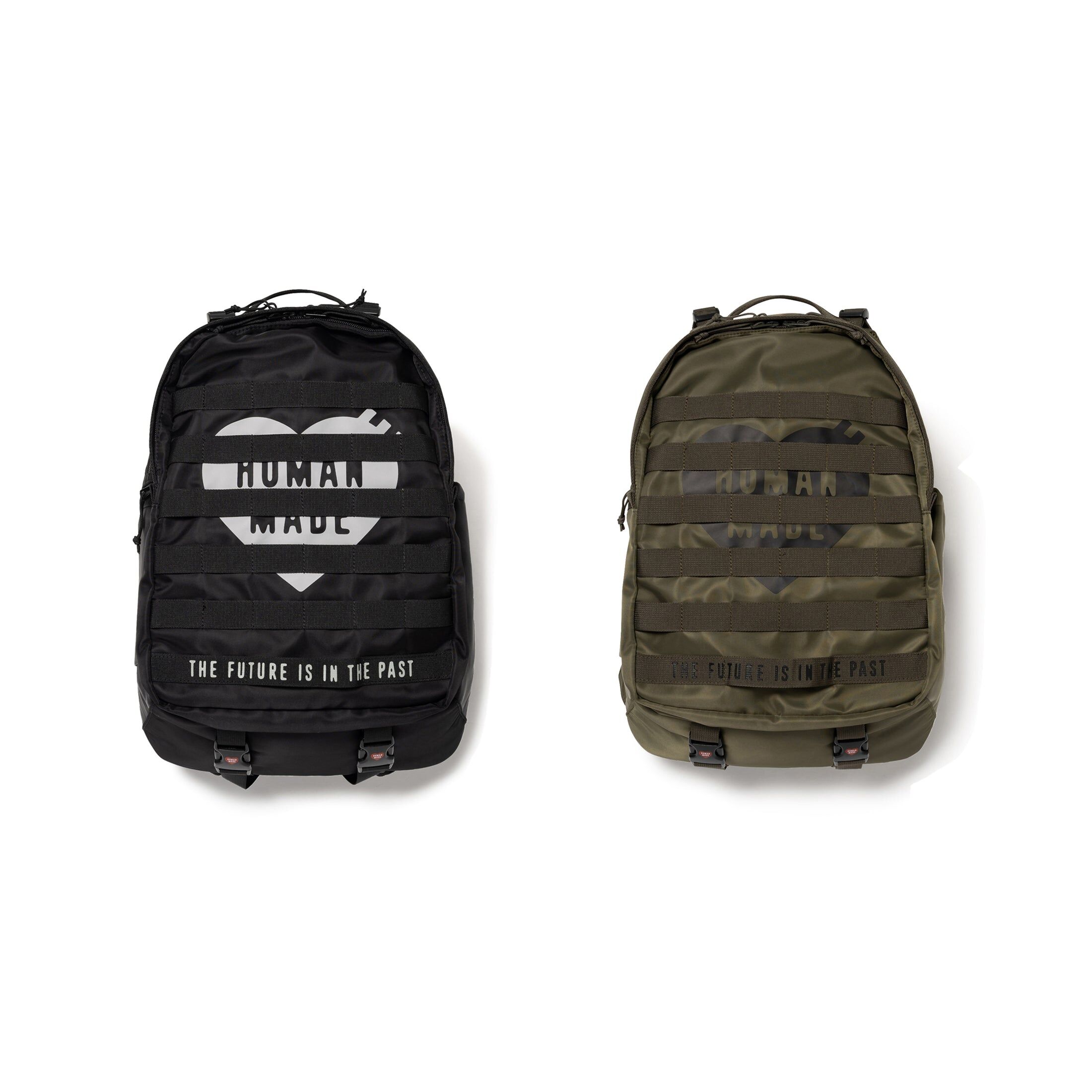 現貨┃HUMAN MADE MILITARY BACKPACK 愛心 軍風 後背包