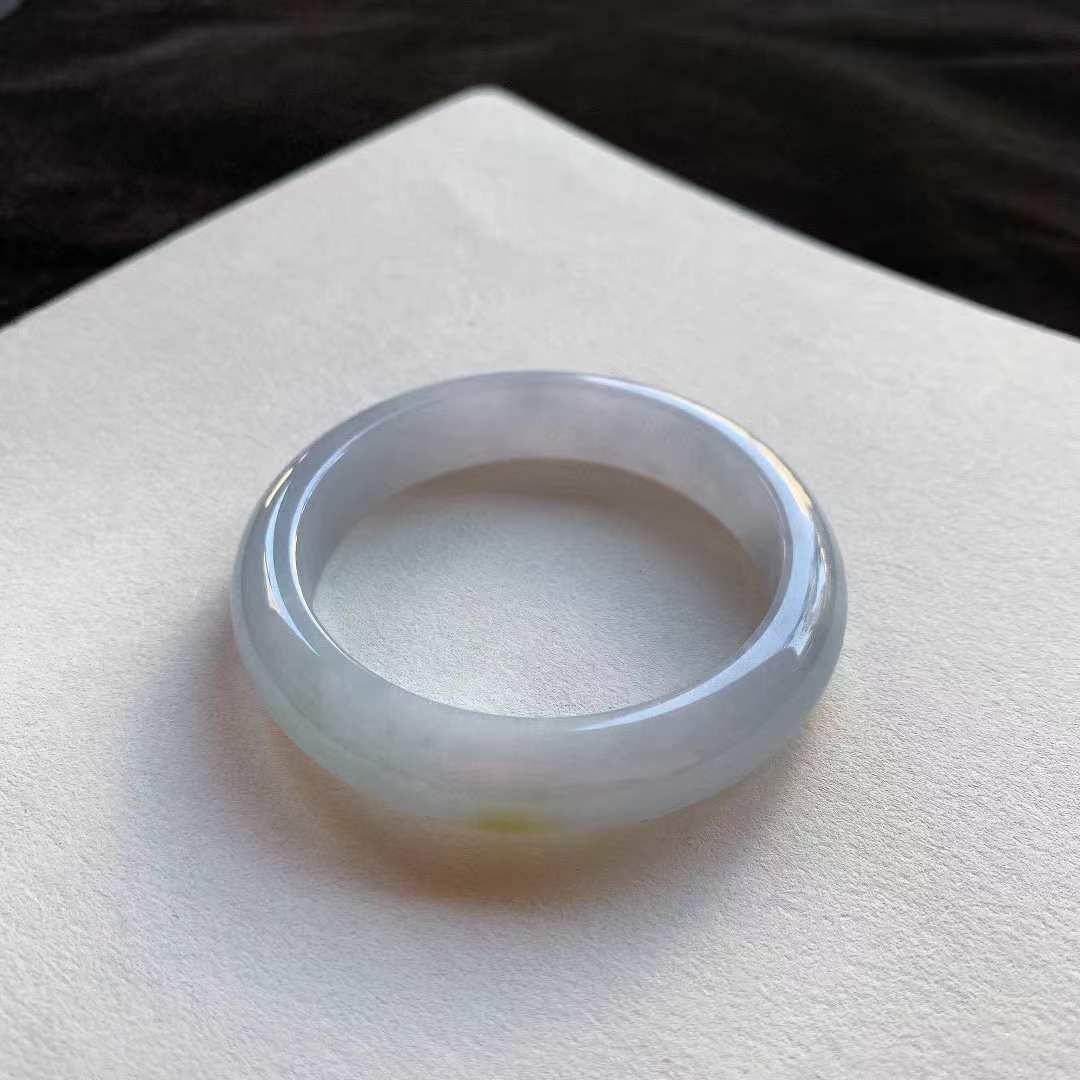 192348 56mm翡翠冰紫正圈手鐲 (54-56)