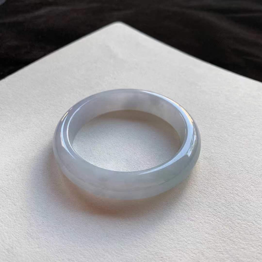 翡翠冰紫正圈手鐲,天然翡翠A玉, 緬甸玉, Jade, Jadeite