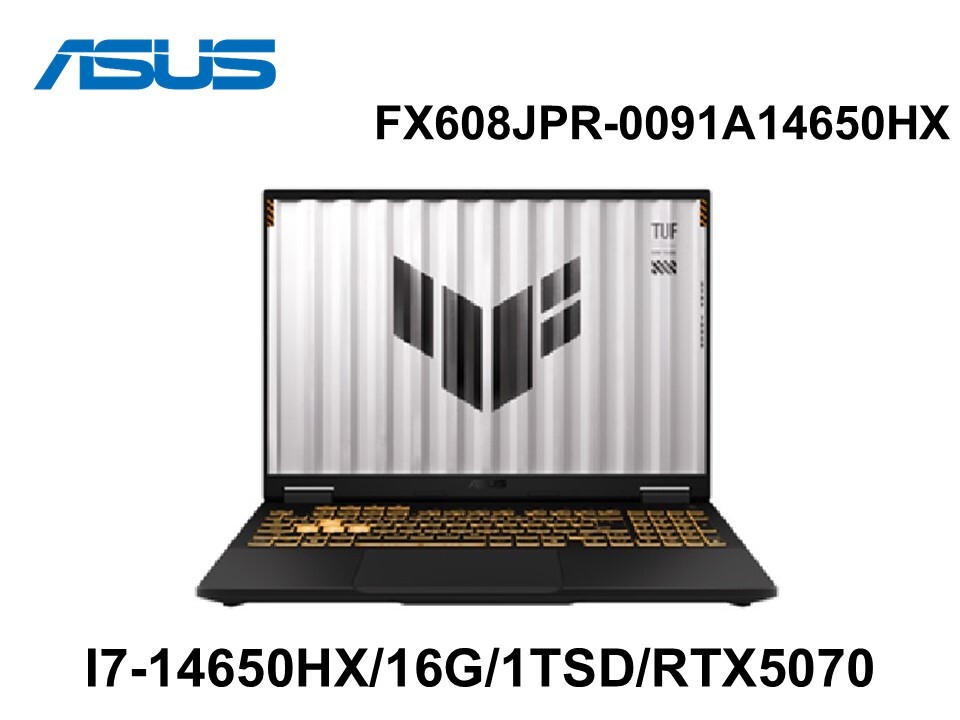 ASUS 華碩 FX608JPR-0091A14650HX 御鐵灰 16吋電競筆電