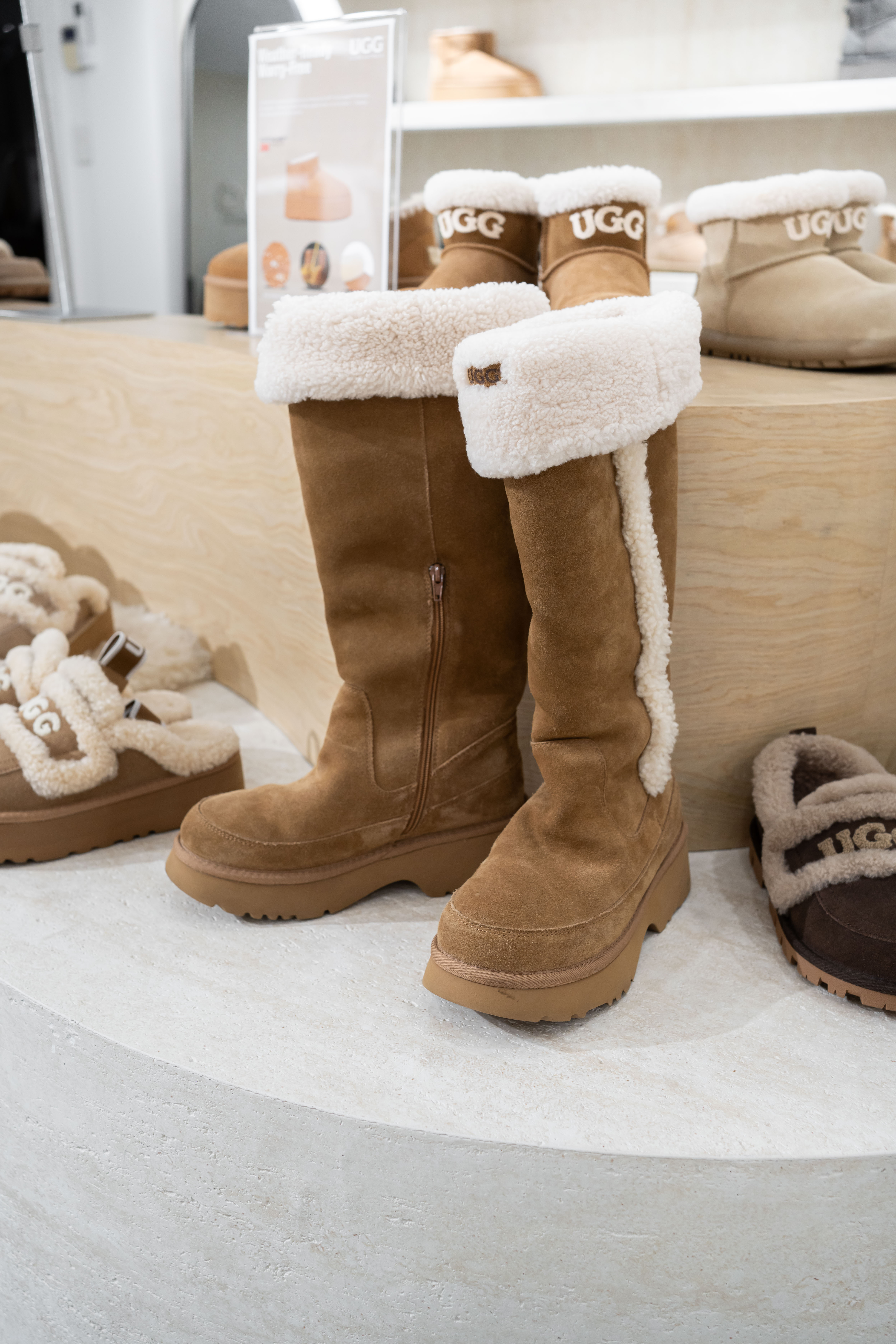 UGG Ozlana Shearling Long New Height Boot