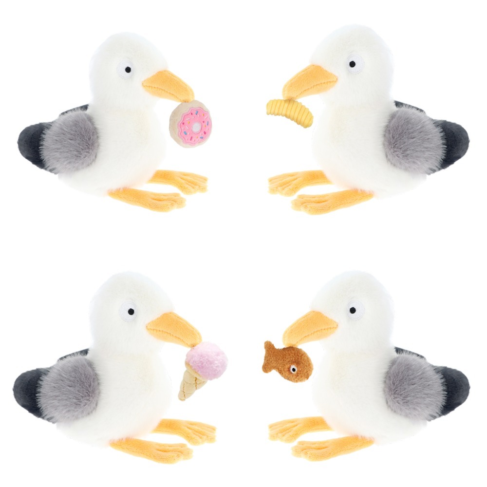 Keel Toys Keeleco Fish Seagull Snackies海鷗系列