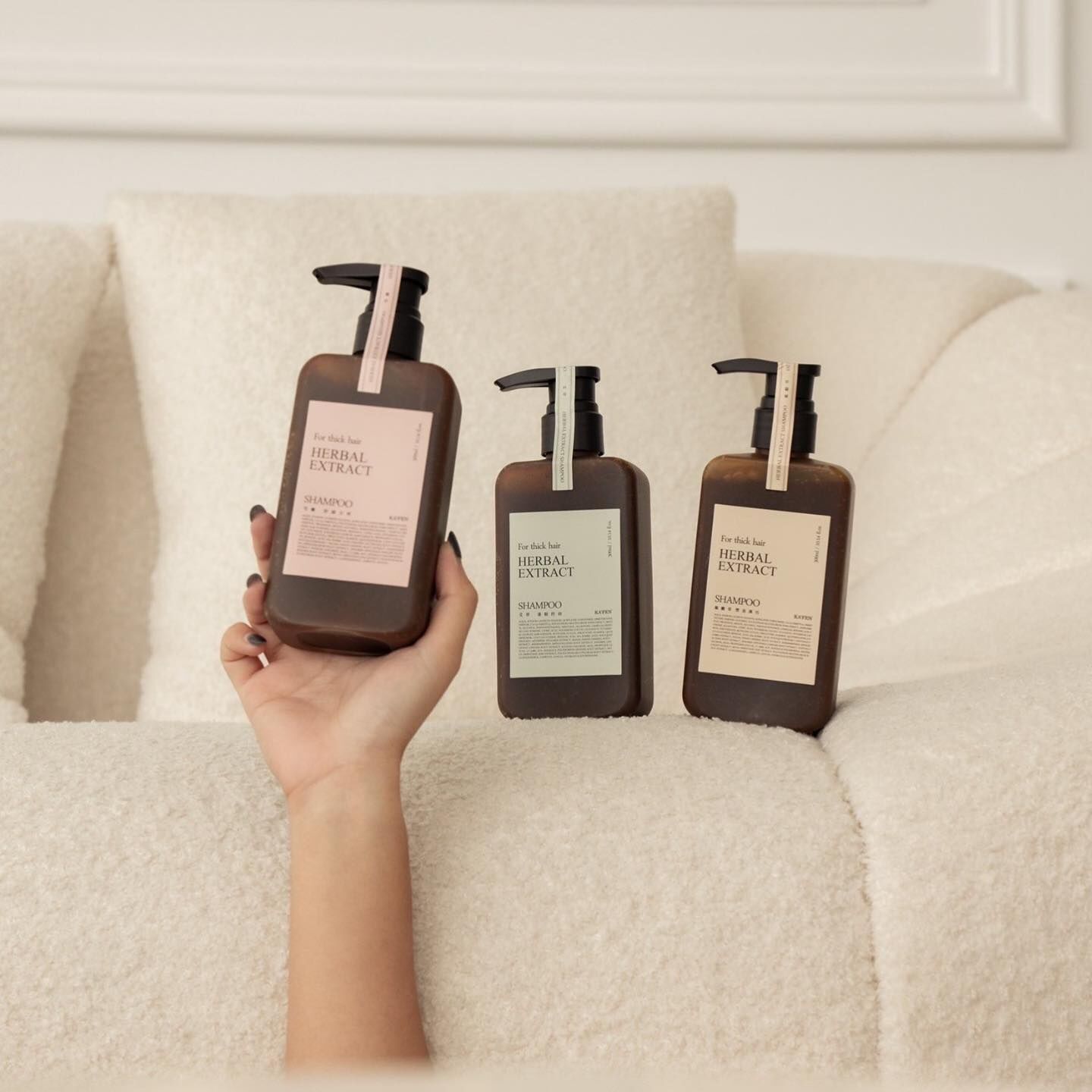 【直播】KAFEN LX011504 療癒草本洗髮系列 300ml (送亞希朵胺基酸果油 70ml)