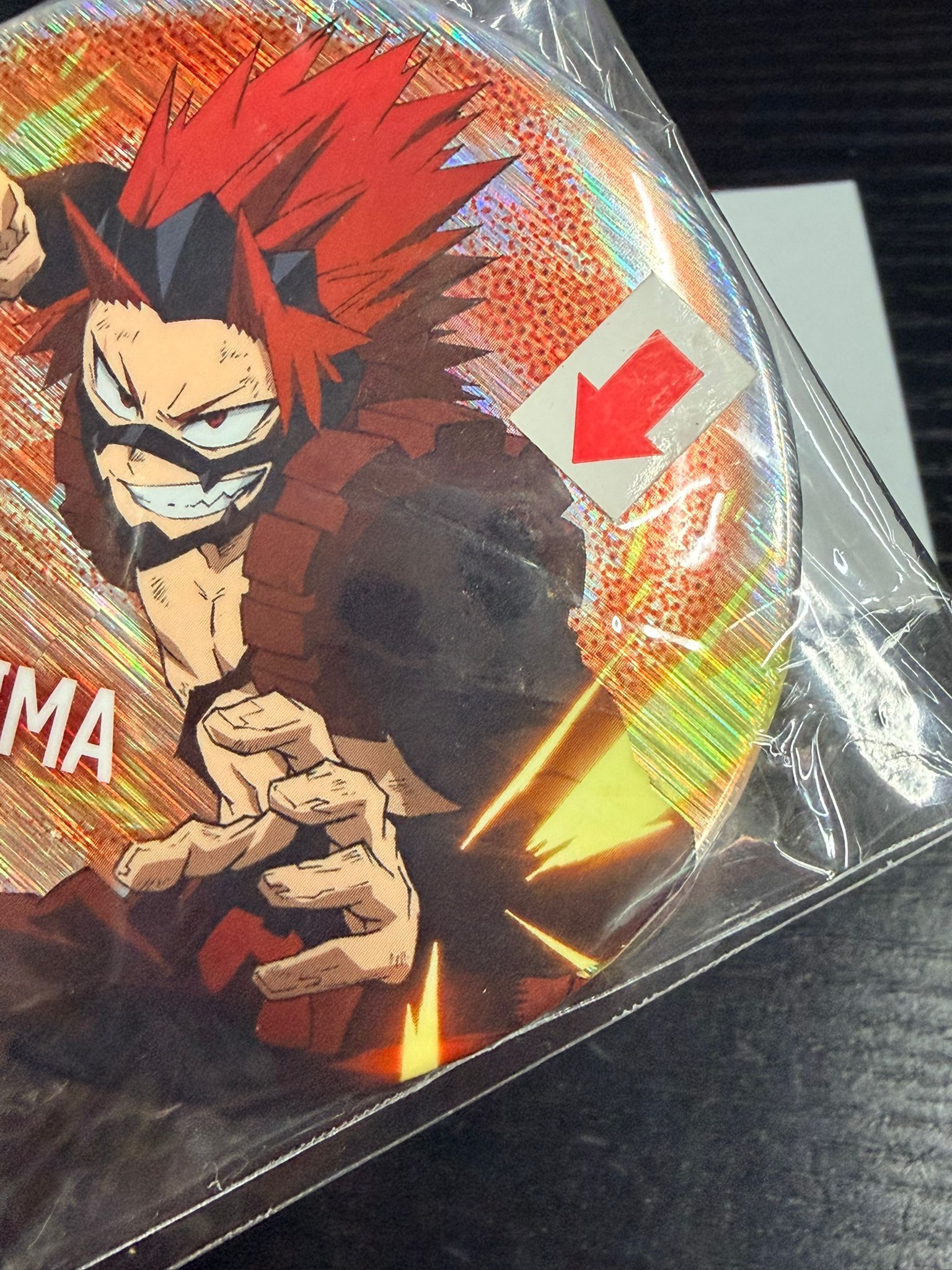 我的英雄學院 切島 襟章 瑕 #RE08