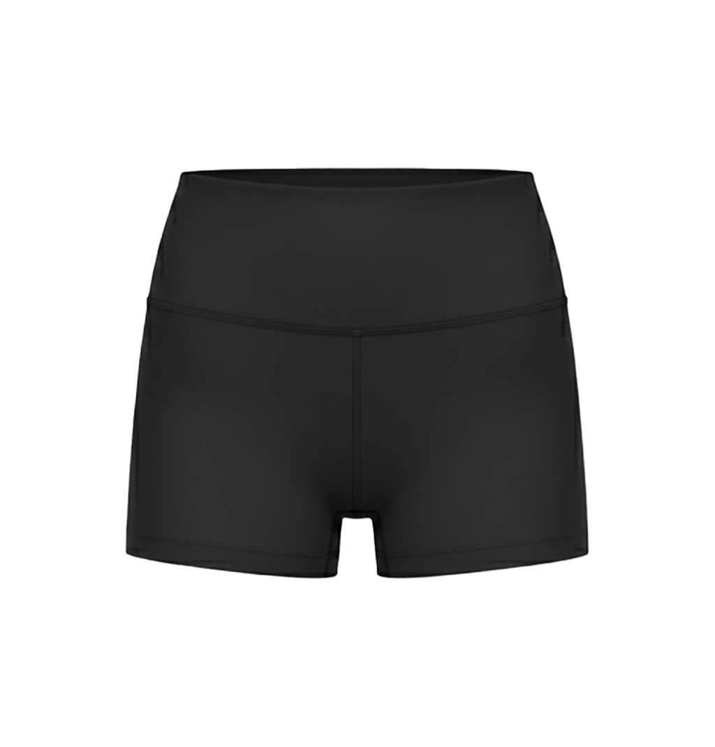 PERi｜Classic 經典緊身短褲 - 曜石黑