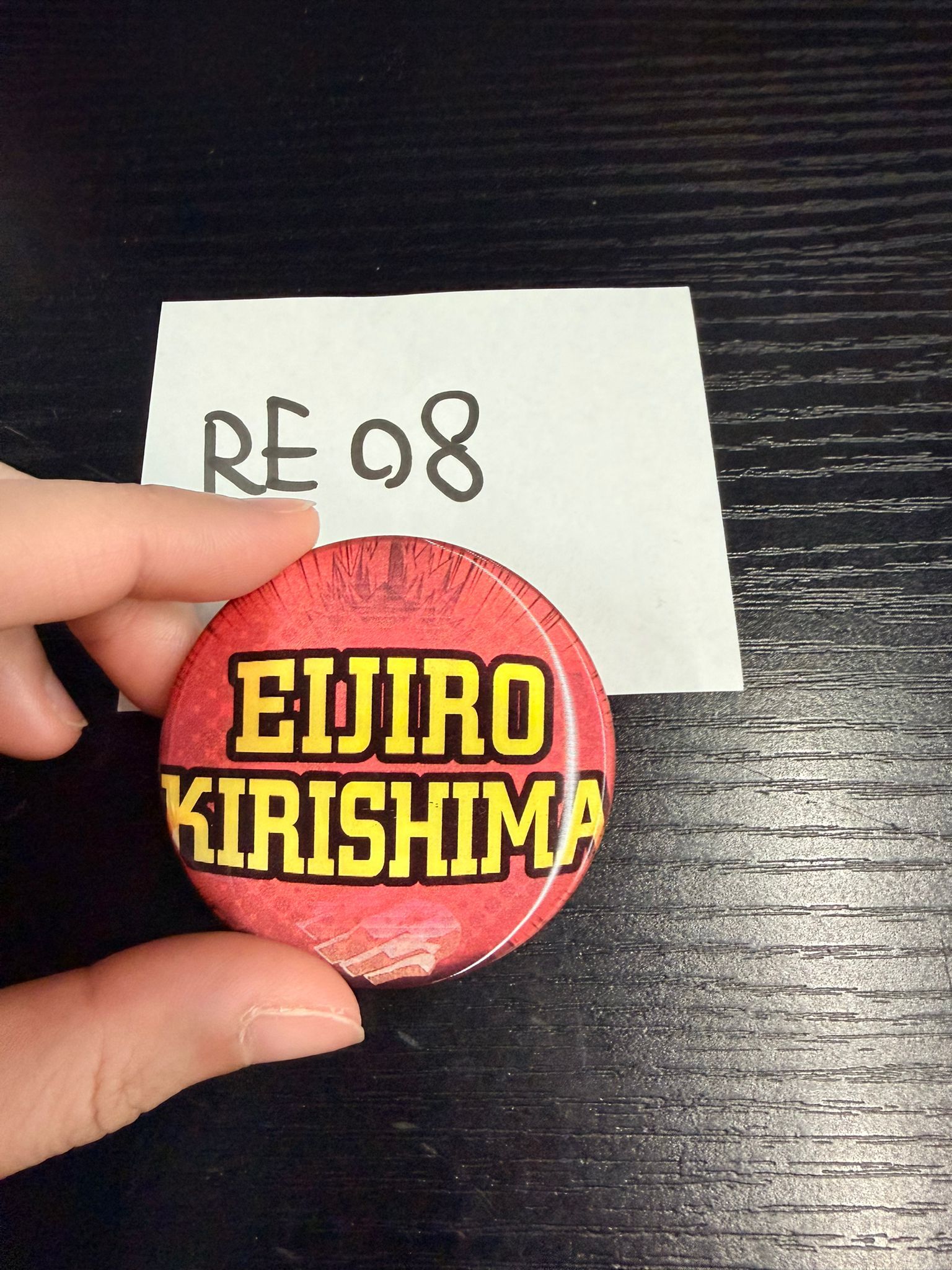 我的英雄學院 切島 襟章 3D #RE08