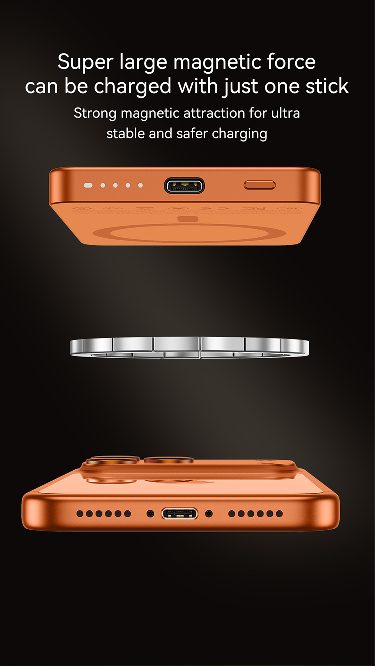 [CCC認證產品] Maxco Magnetic 10000mAh PD 20w 金屬磁吸流動電源 MP39