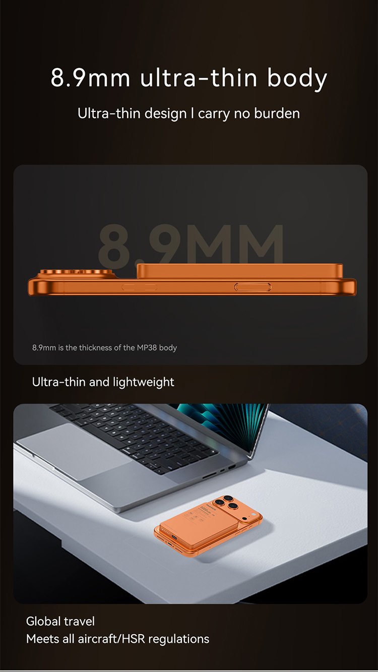 [CCC認證產品] Maxco Magnetic 10000mAh PD 20w 金屬磁吸流動電源 MP39