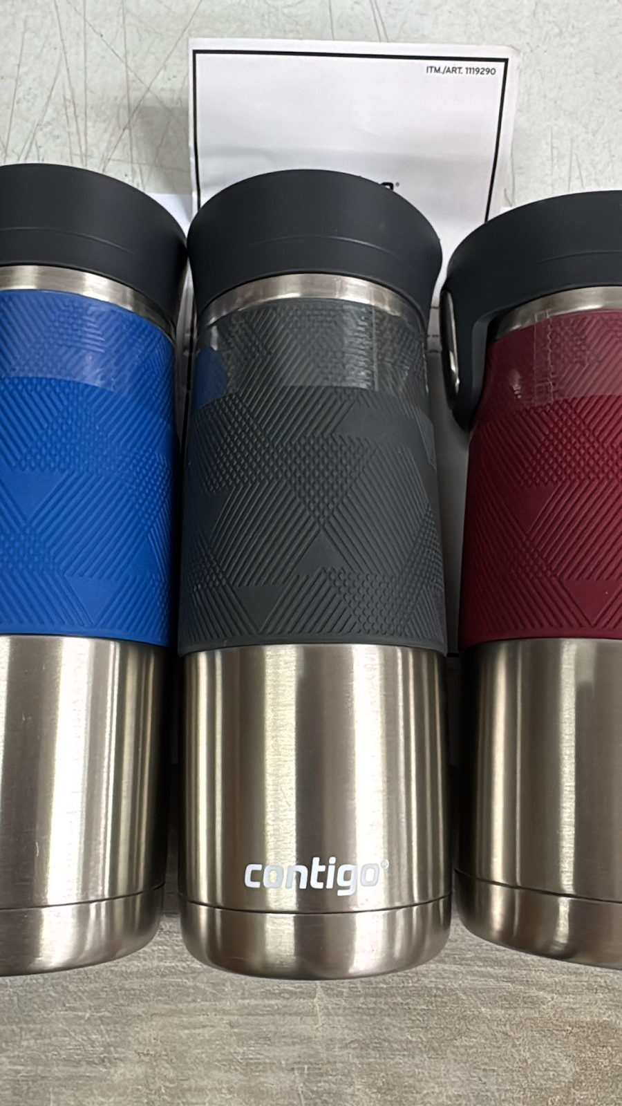 4G096 Contigo不鏽鋼保溫保冷杯  顏色隨機 不設選款