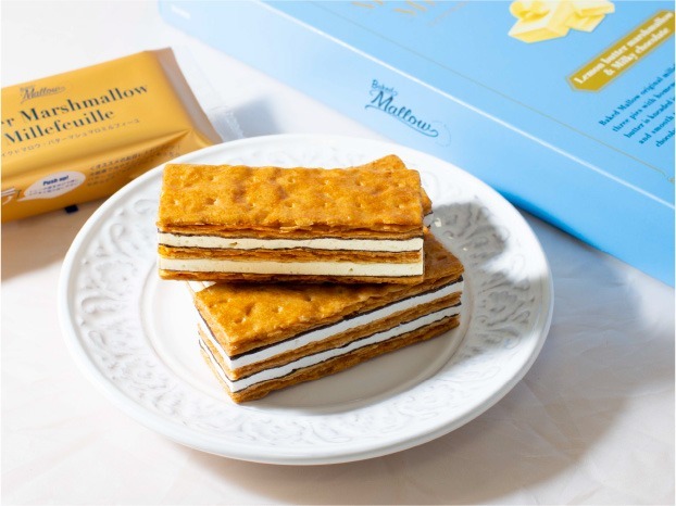 日本1月伴手禮| Bake Mallow 奶油棉花糖千層派