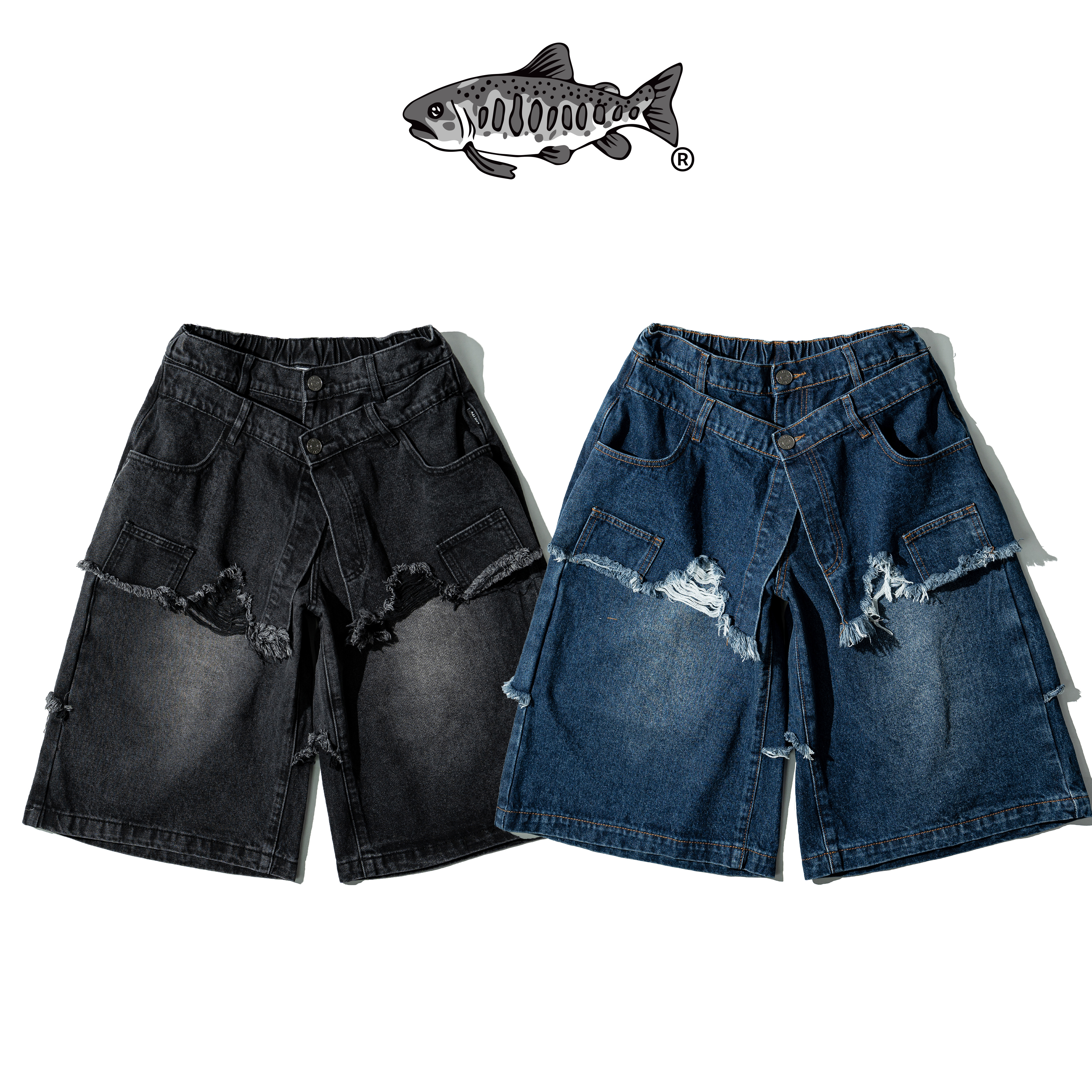 AGILITY Double Waistband Denim Jorts 雙腰頭 七分 牛仔短褲 [J98]