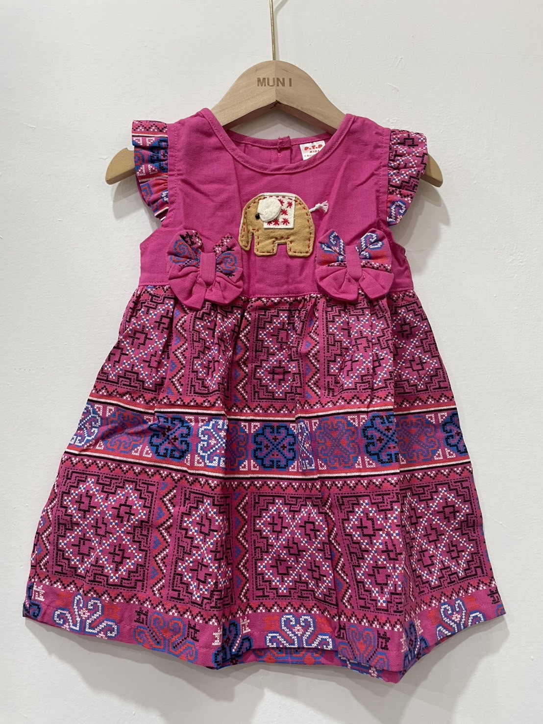 尺碼3-No.8幼童款民族風洋裝