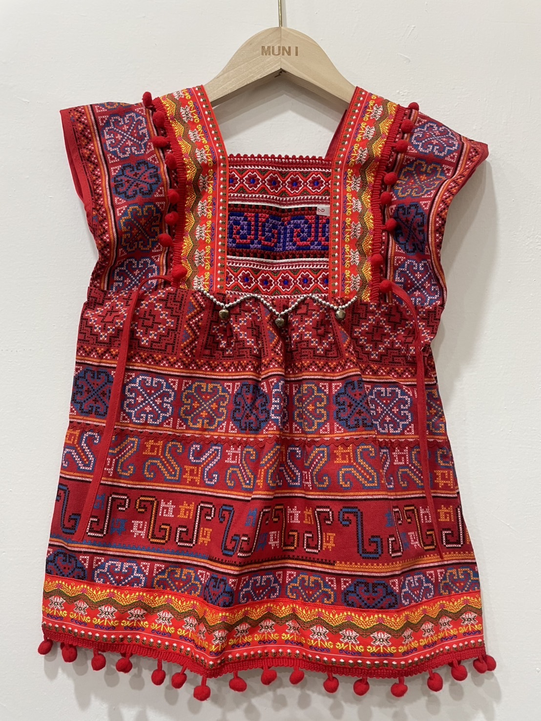 尺碼2-No.9幼童款民族風洋裝